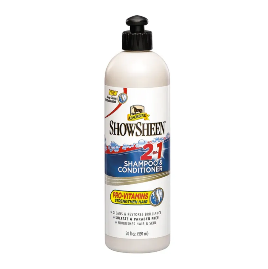 Шампунь-кондиционер  ShowSheen 2-in-1, 591 мл, Absorbin США