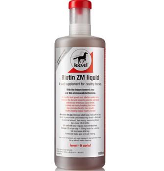 Жидкость для роста и улучшения сосотояния копыт Biotin ZM Liquid, 1 л, Leovet Германия