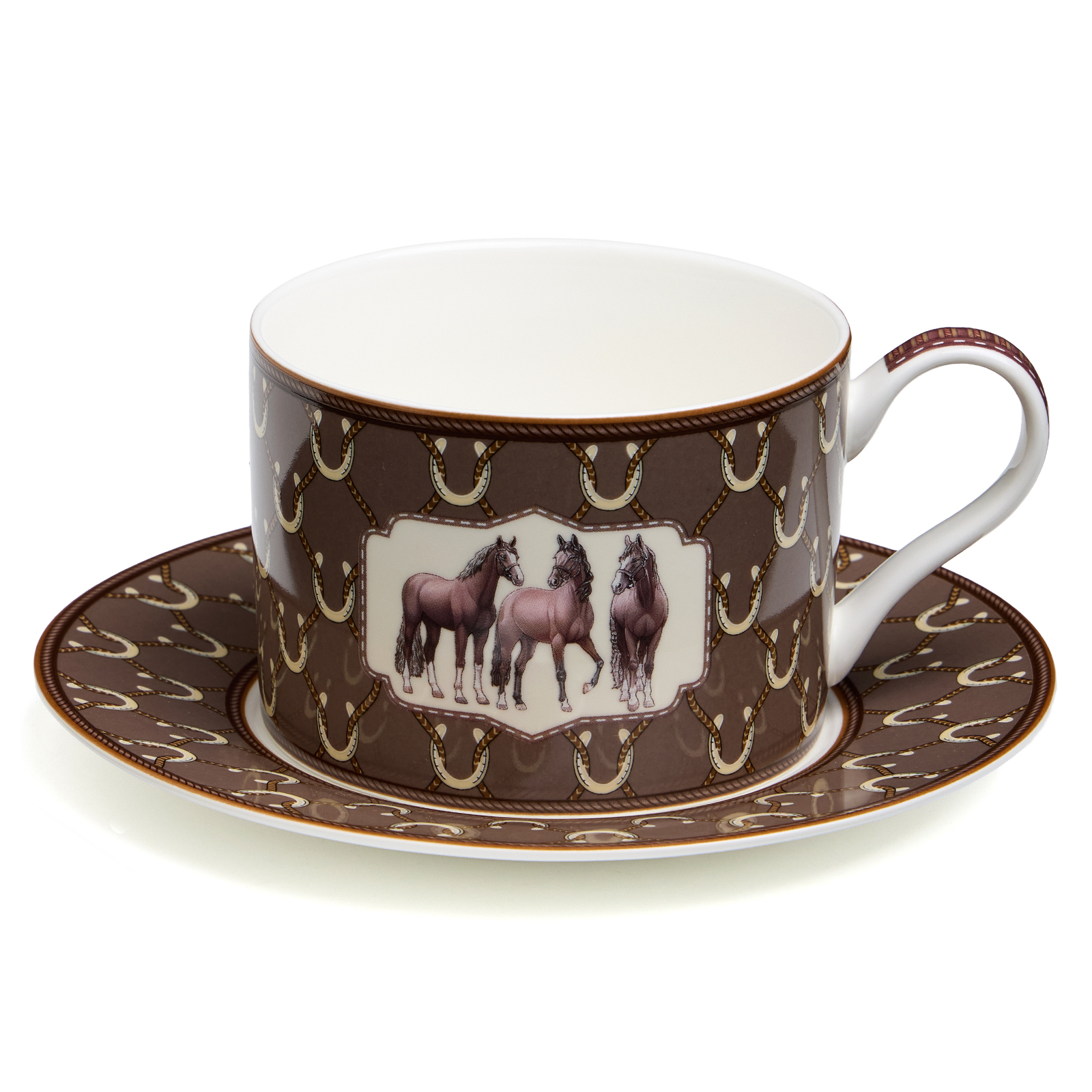Чайный набор на 4 песроны, 8 пр., Horse club, 300 мл, Lefard