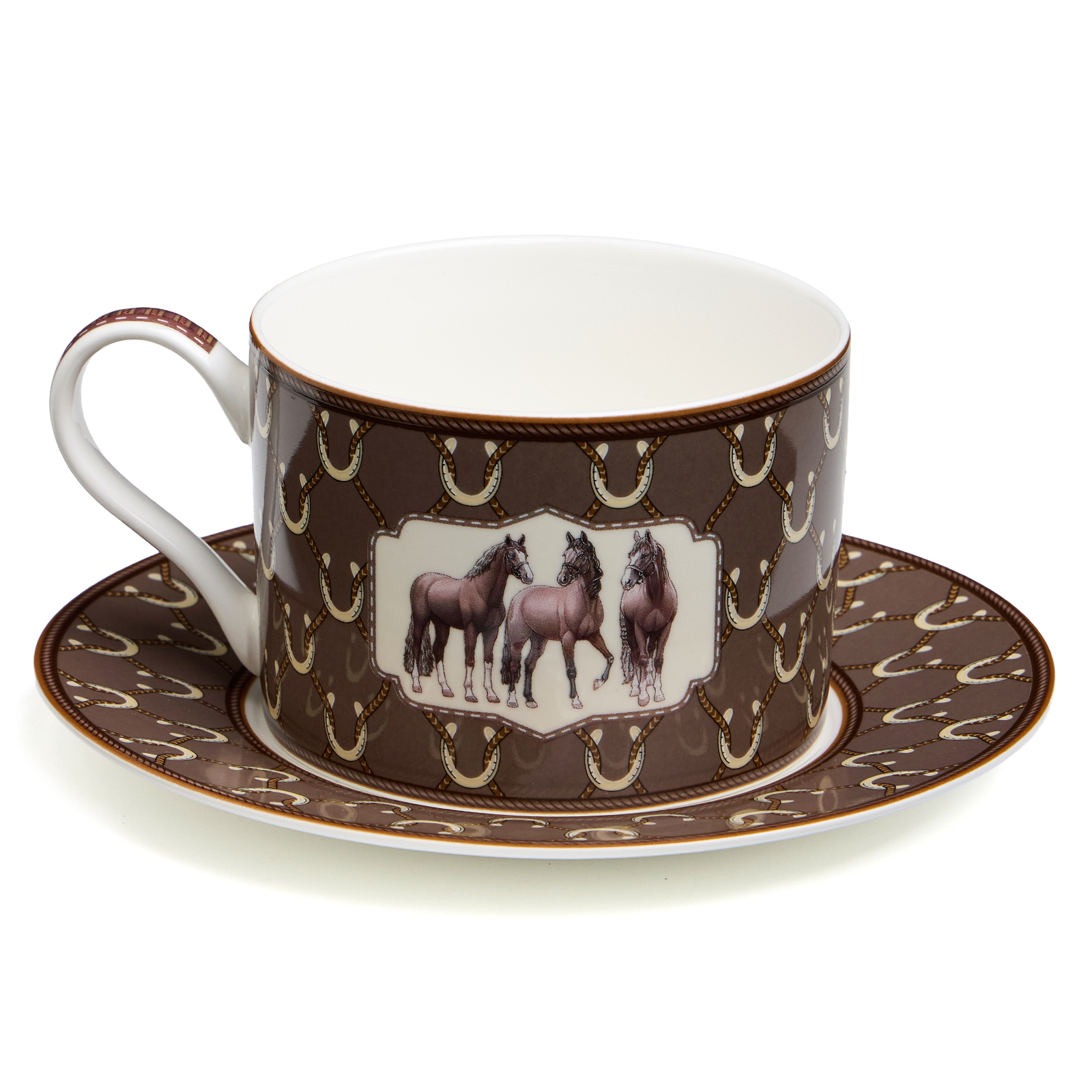 Чайный набор на 4 песроны, 8 пр., Horse club, 300 мл, Lefard