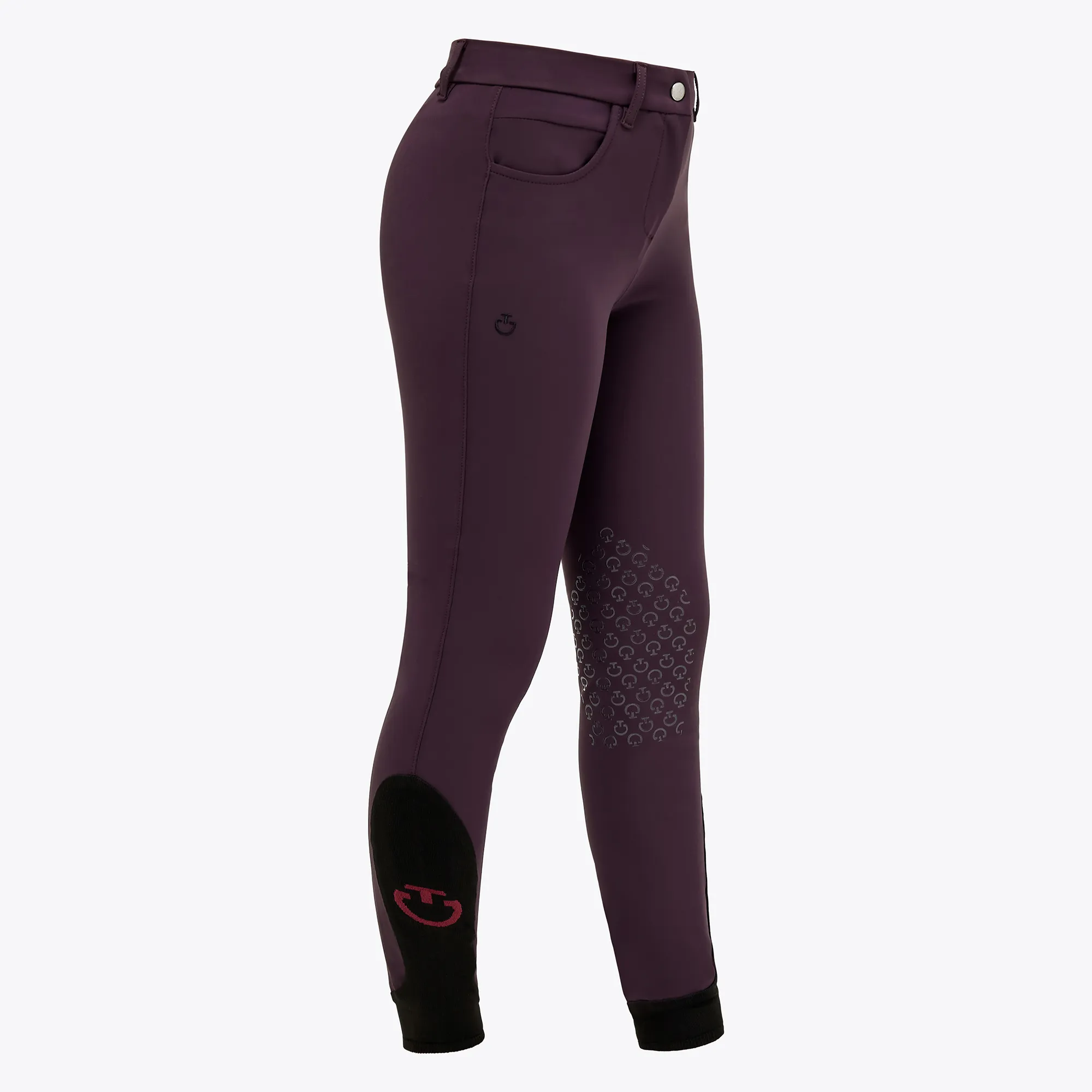 Бриджи для девочки Color Grip, коленная силиконовая лея, Cavalleria Toscana Италия