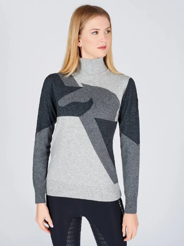 Свитер женский Chatillon, высокий ворот, Vestrum Италия