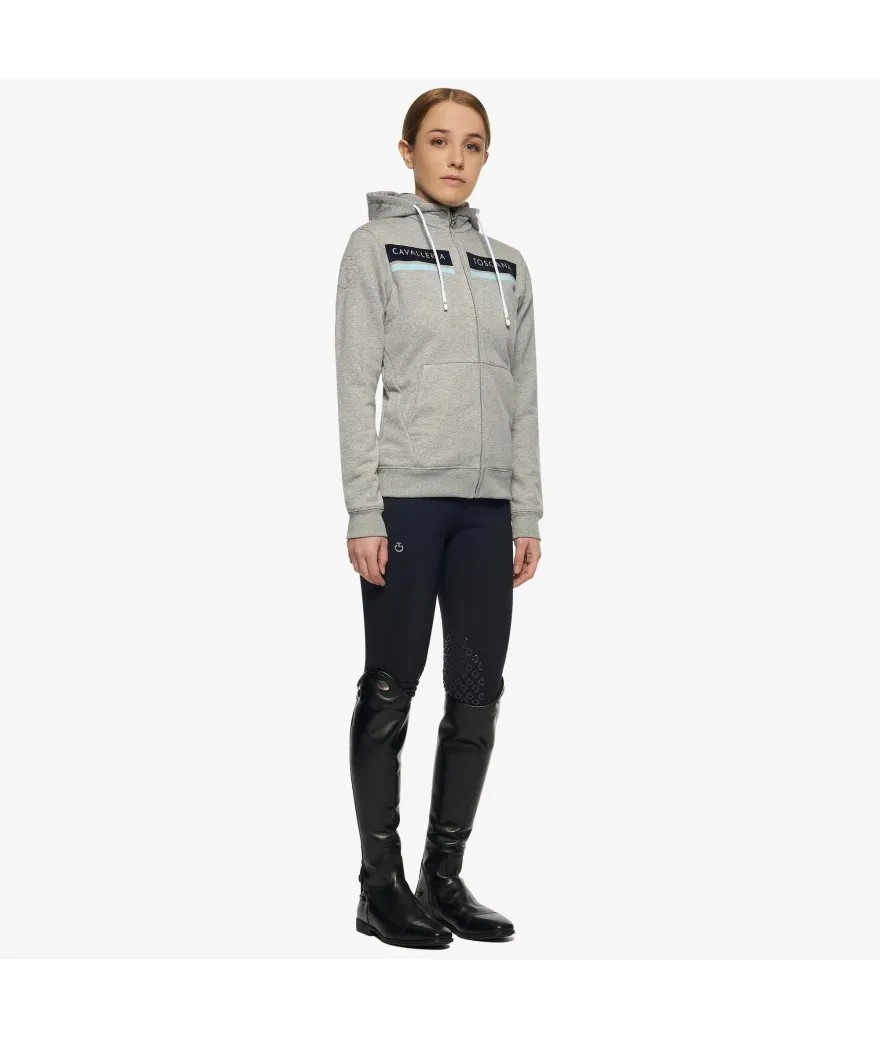 Кофта для девочки Flocked Stripe CT Logo, Cavalleria Toscana Италия