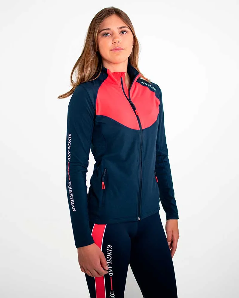 Кофта женская KLjeanine, на молнии, Kingsland Норвегия