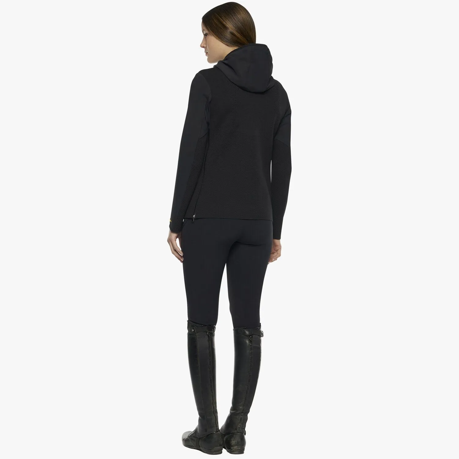 Кофта женская R-Evo Jersey + Tech Knit, на молнии, софтшел, Cavalleria Toscana Италия