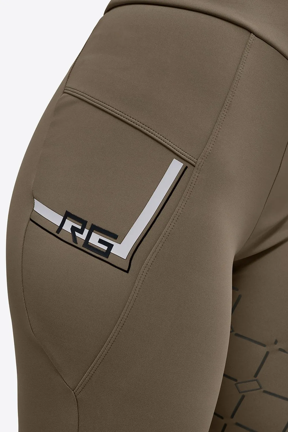 Леггинсы женские RG, коленная силиконовая лея, Cavalleria Toscana