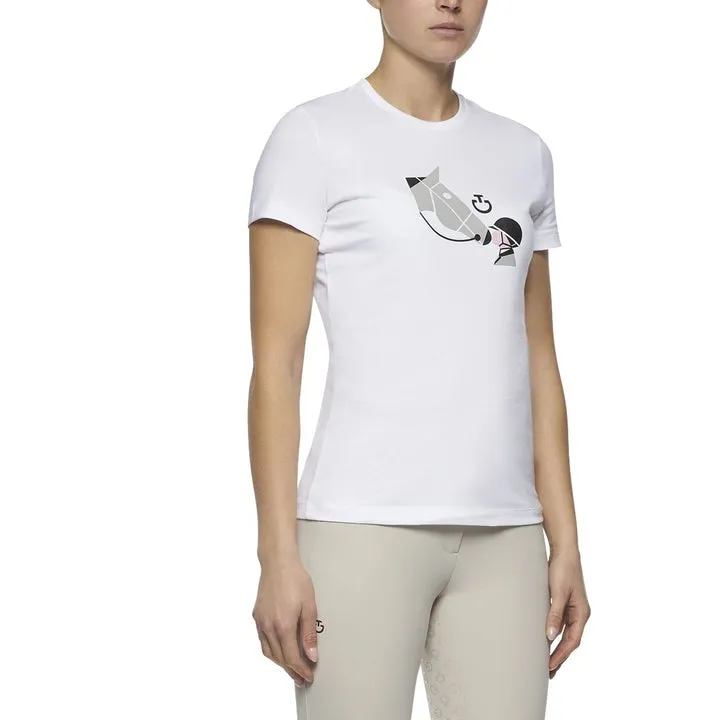 Футболка для девочки Girls Love Horses, Cavalleria Toscana Италия