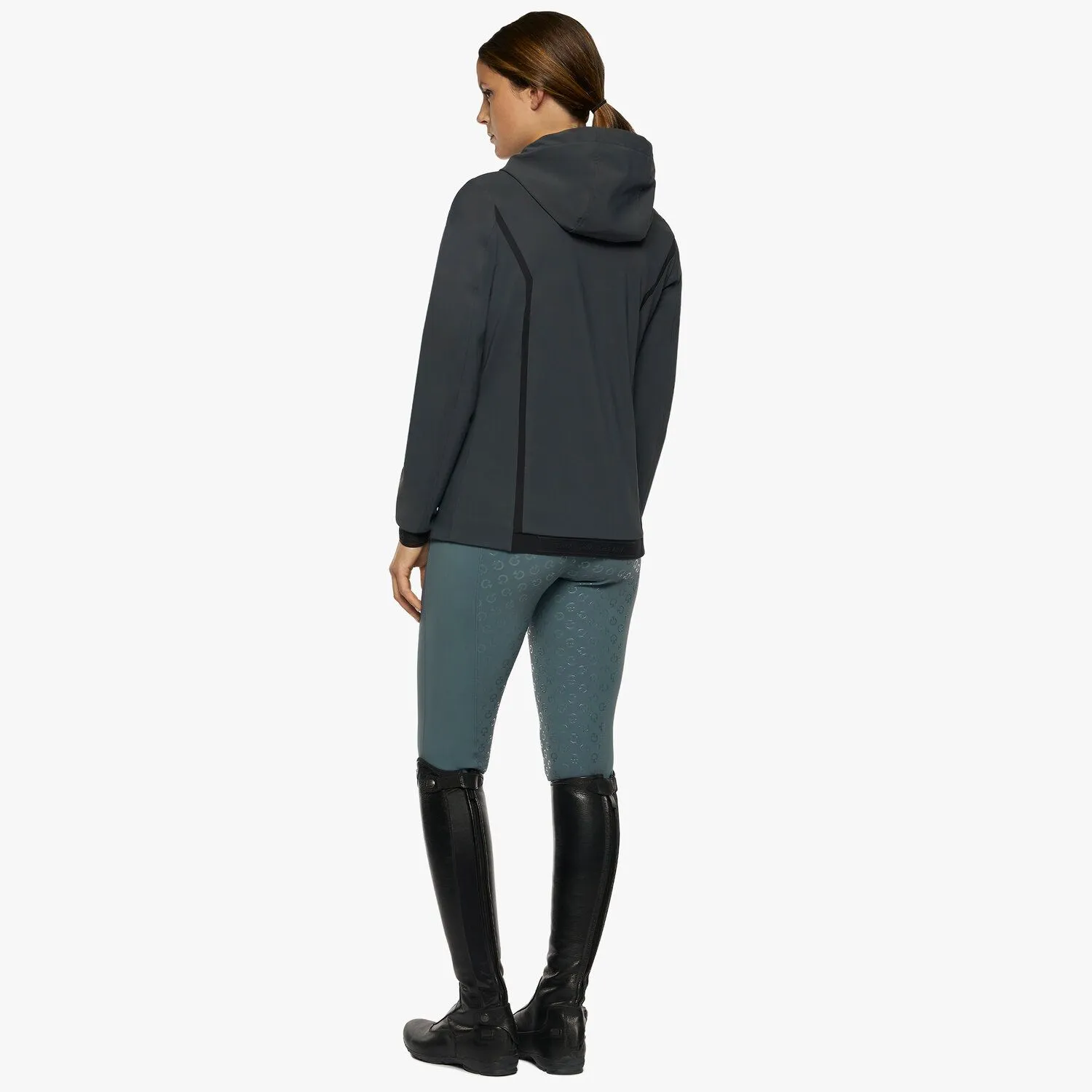 Кофта Jersey Hooded Softshell, Cavalleria Toscana Италия, код GID261JE143