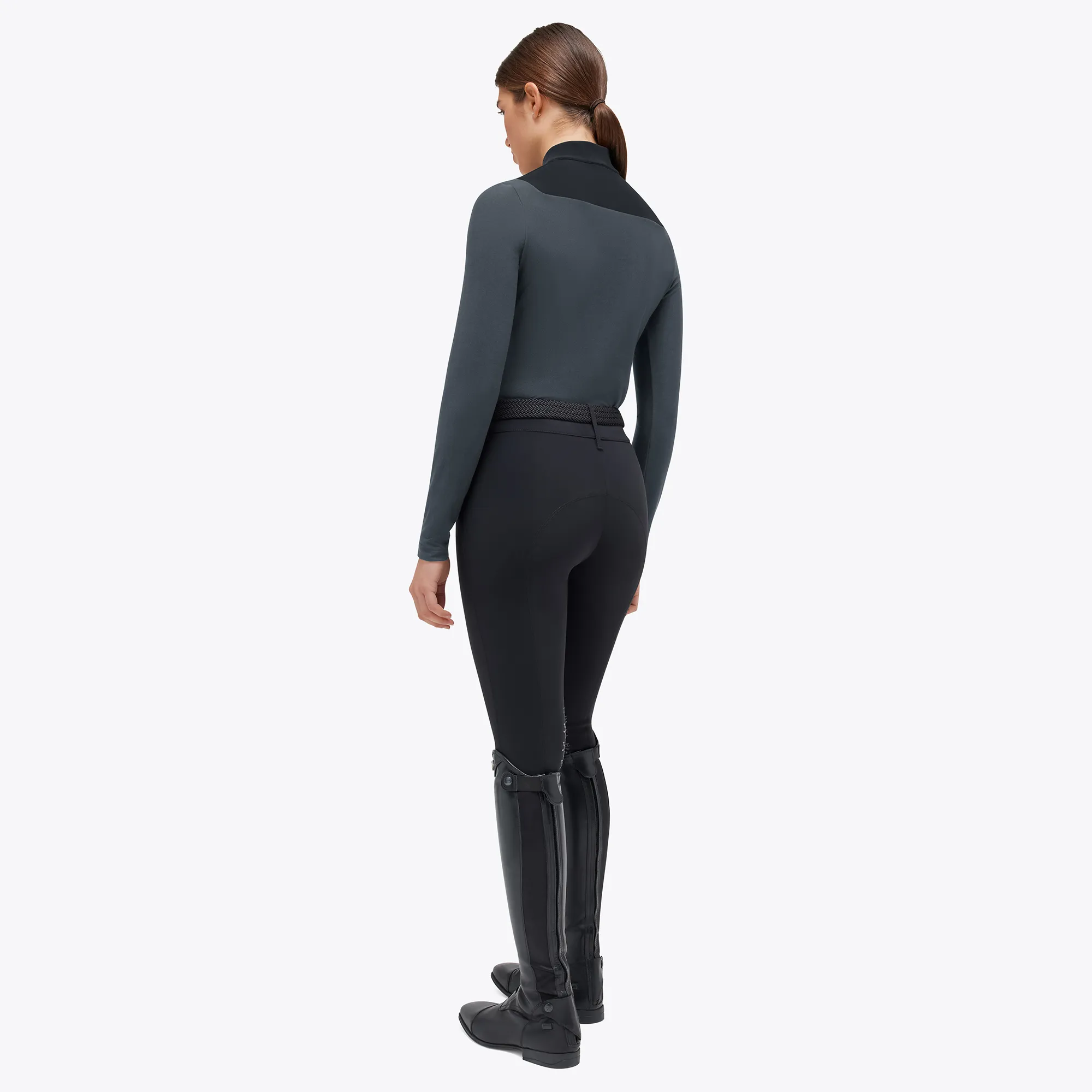 Водолазка женская CT Jersey Fleece Zip, Cavalleria Toscana Италия