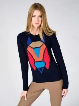 Свитер женский Aussois, круглый вырез, Vestrum Италия