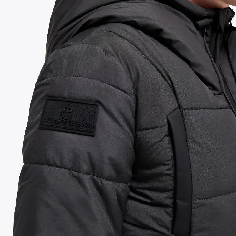 Куртка женская Matte Jersey Quilted, с капюшоном, Cavalleria Toscana Италия