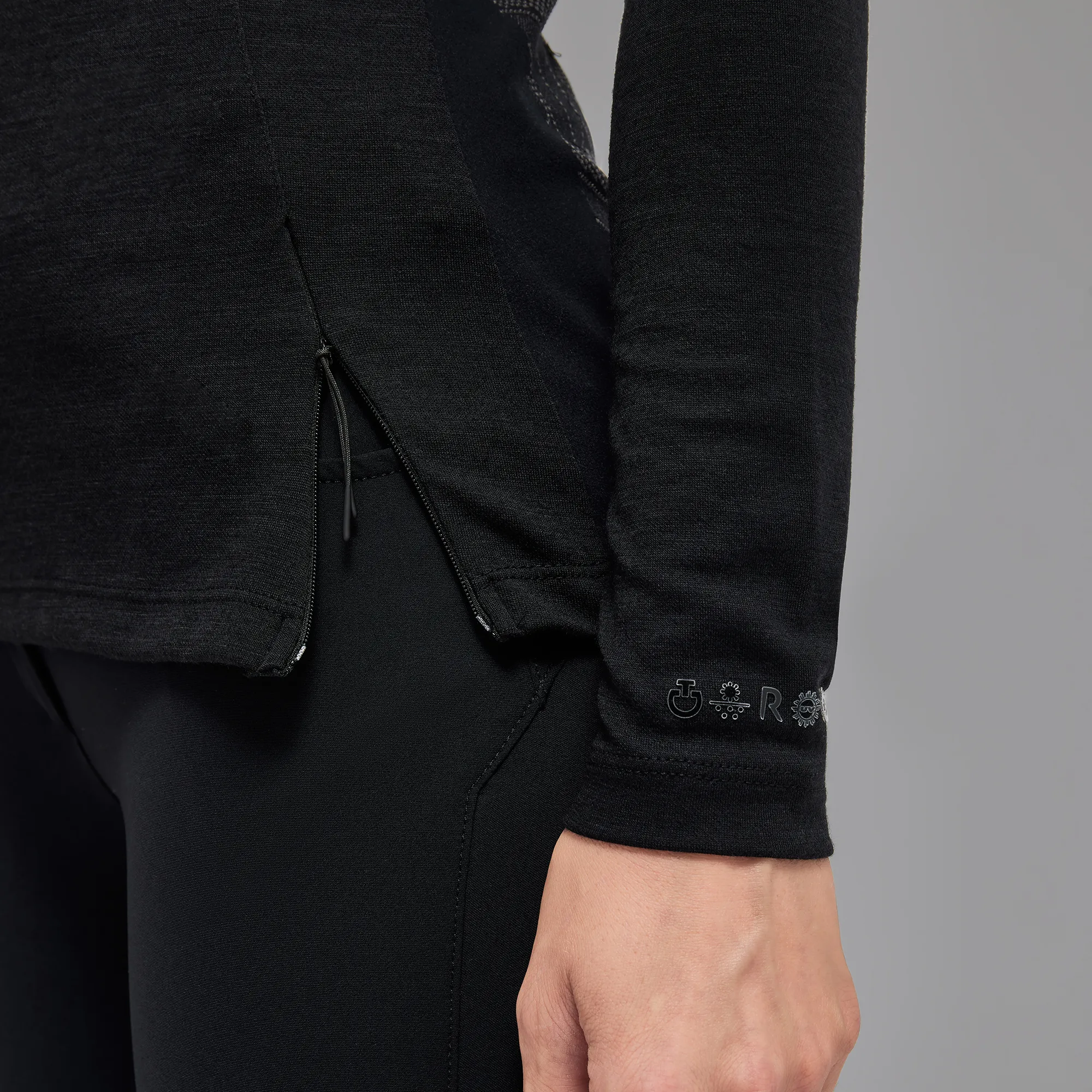 Водолазка женская тренировочная R-evoTech Wool, Cavalleria Toscana Италия