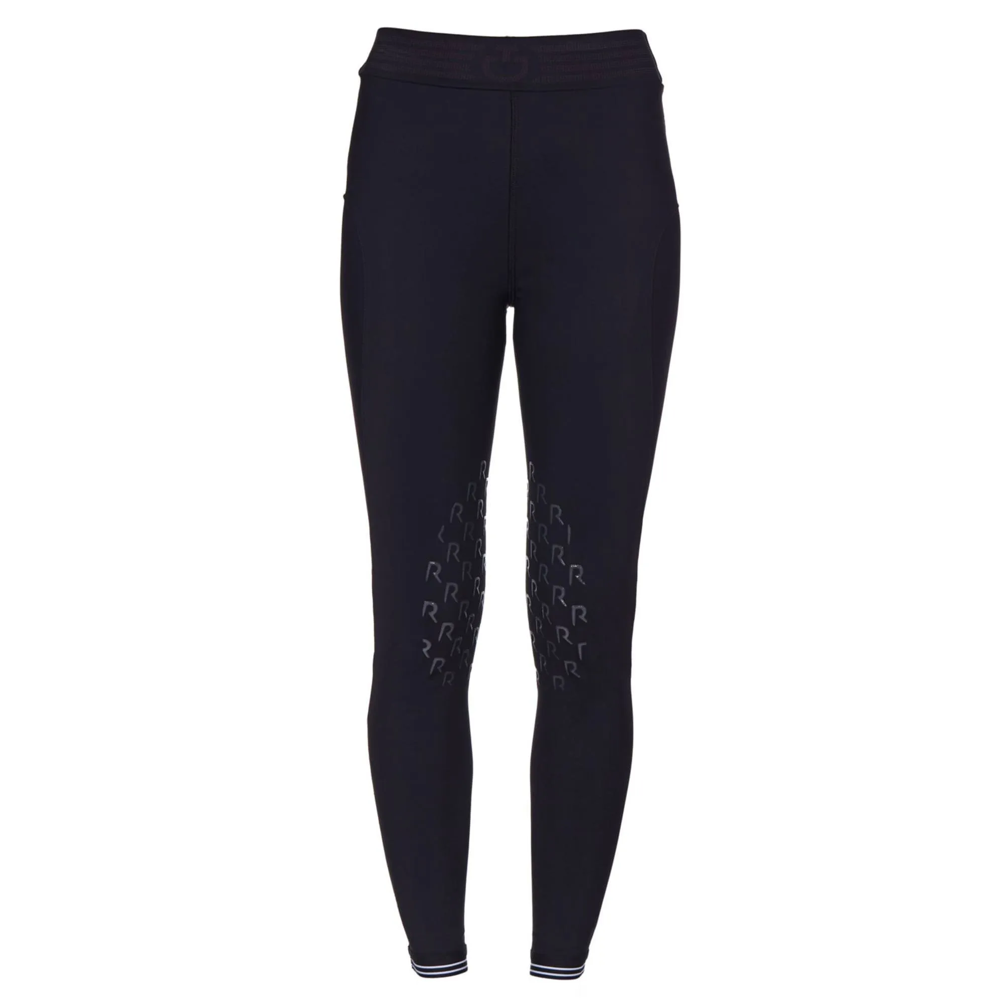 Леггинсы женские High-waisted Jersey, коленная силиконовая лея, Cavalleria Toscana Италия