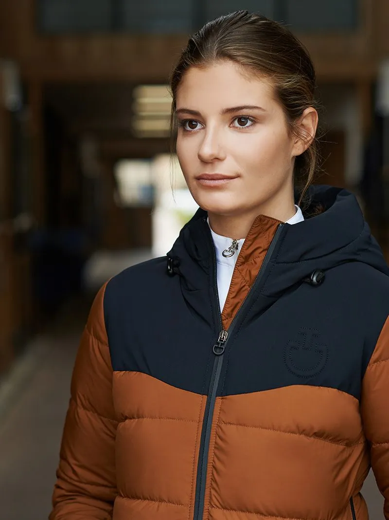 Куртка женская Quilted Matte, с капюшоном, Cavalleria Toscana