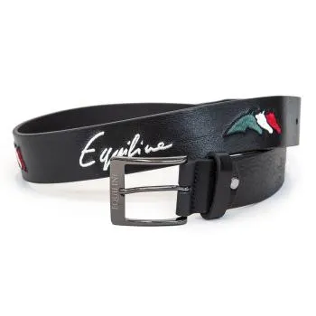 Ремень кожаный Logfil, Equiline Италия