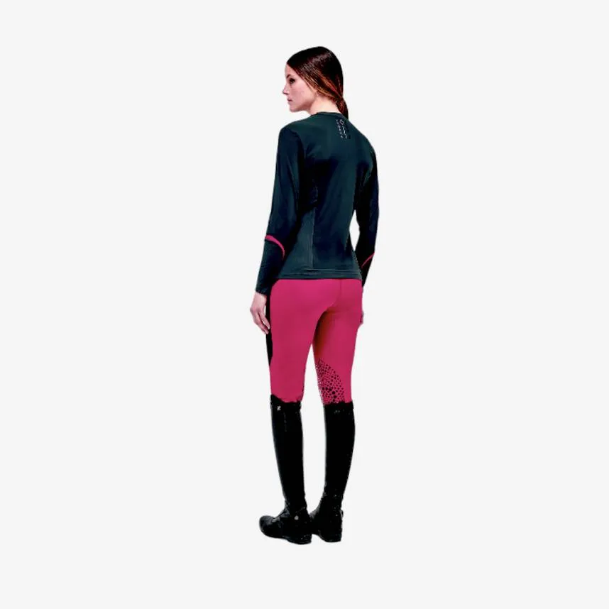 Лонгслив женский R-Evo Mesh Insert, Cavalleria Toscana Италия