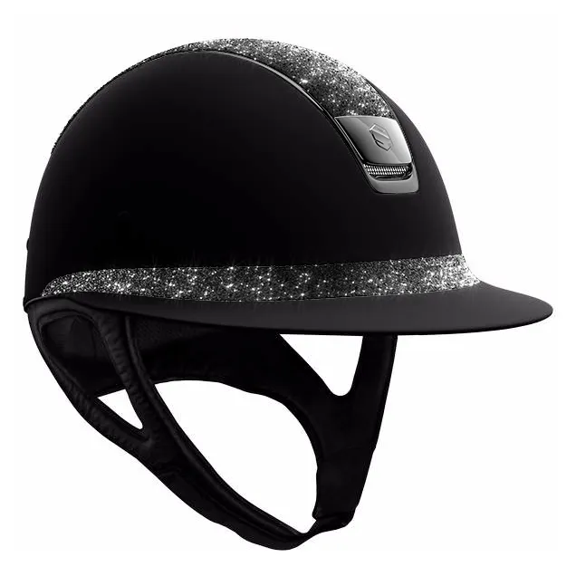Шлем Miss Shield Shadowmatt V2, Full Swarovski, матовый, Samshield Франция