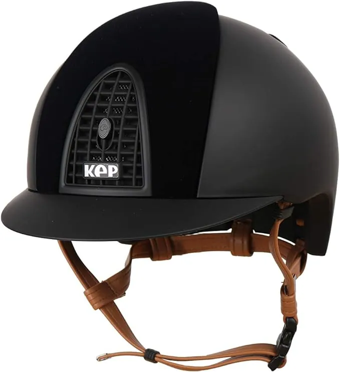 Шлем Cromo Velvet Polo, козырек поло, Kep Italia Италия