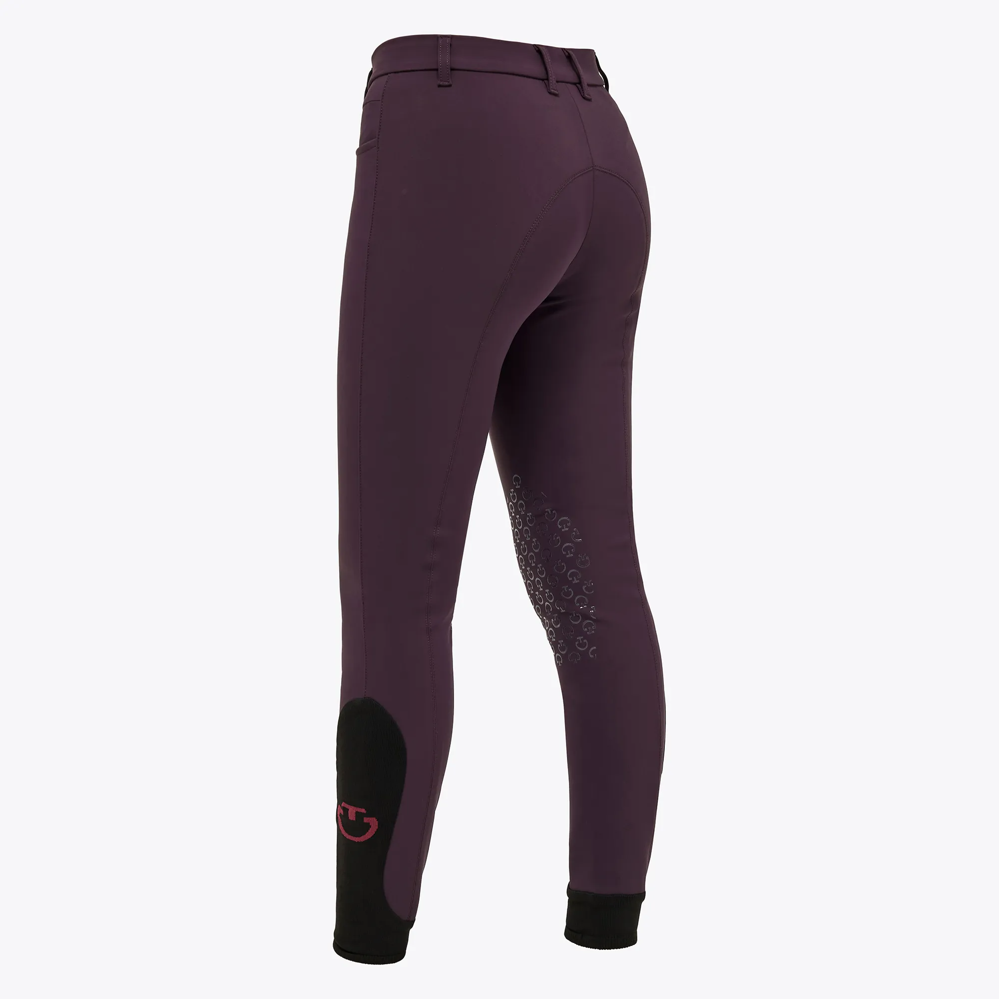 Бриджи для девочки Color Grip, коленная силиконовая лея, Cavalleria Toscana Италия