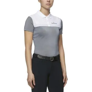 Рубашка детская для соревнований Tech Piquet/Jersey, длинный рукав, Cavalleria Toscana Италия