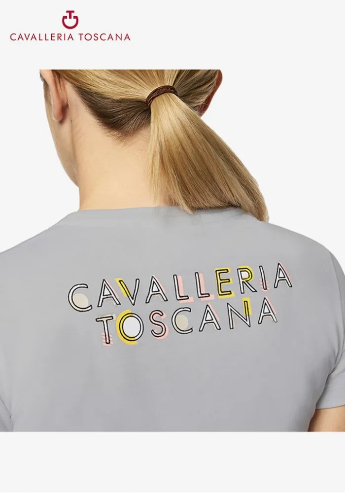 Футболка для девочки Color Form CT, Cavalleria Toscana, код TSA011CO080