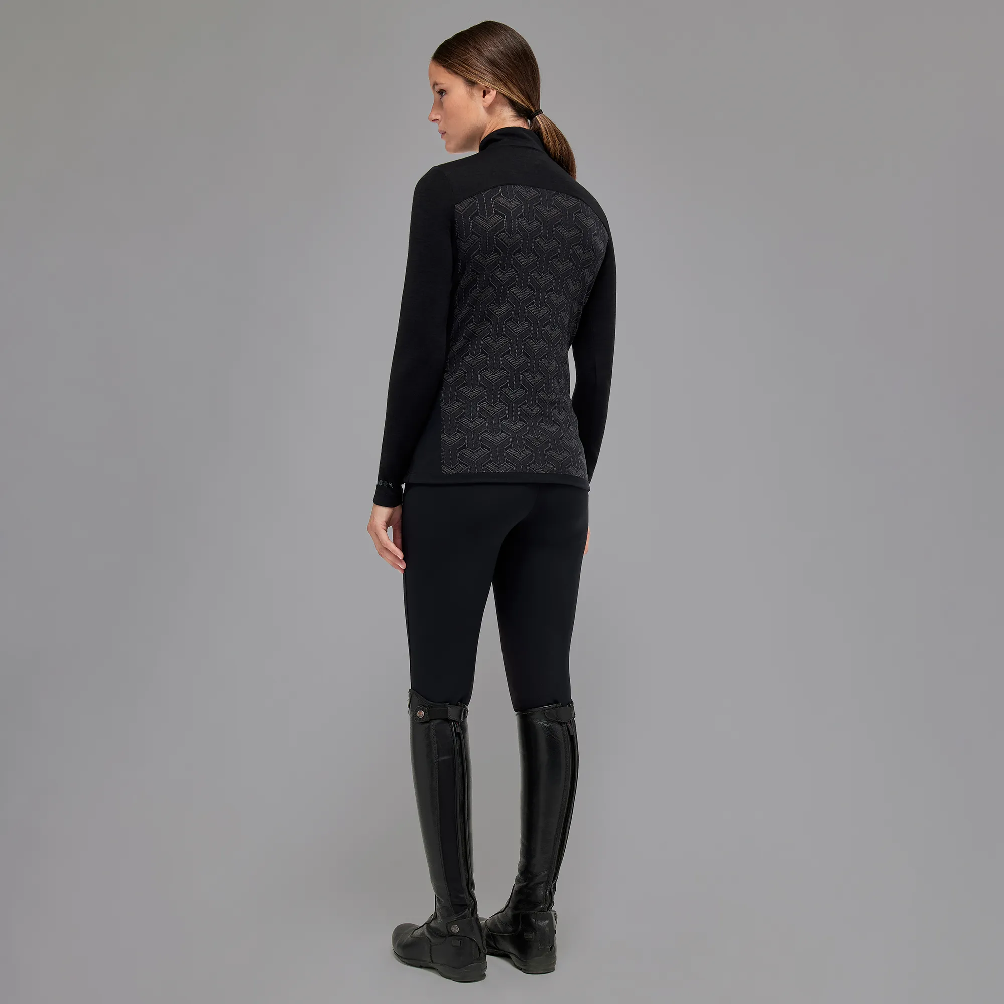Водолазка женская тренировочная R-evoTech Wool, Cavalleria Toscana Италия