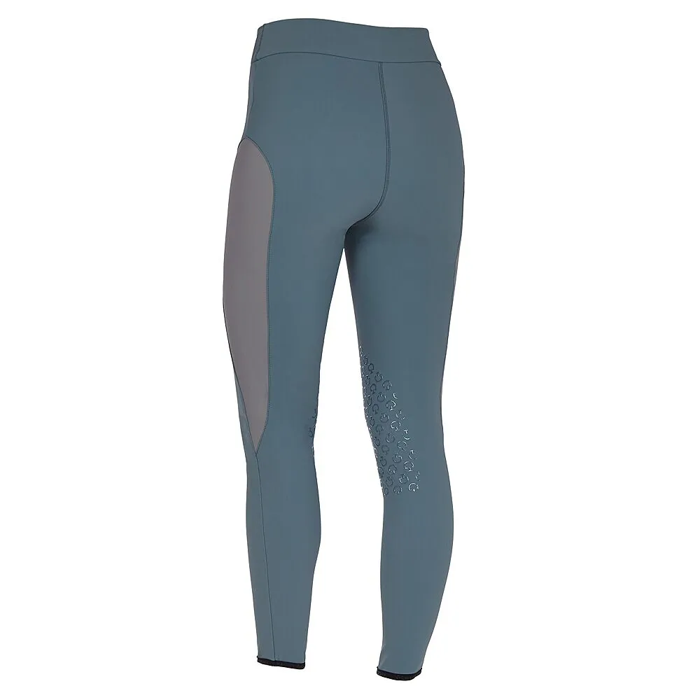 Леггинсы женские High-waisted Jersey, коленная силиконовая лея, Cavalleria Toscana Италия