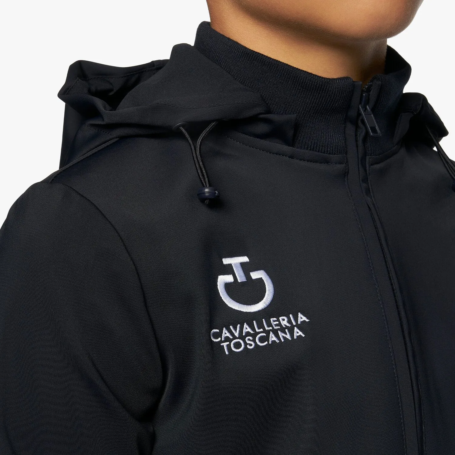 Кофта детская Softshell Fise с капюшоном, Cavalleria Toscana Италия