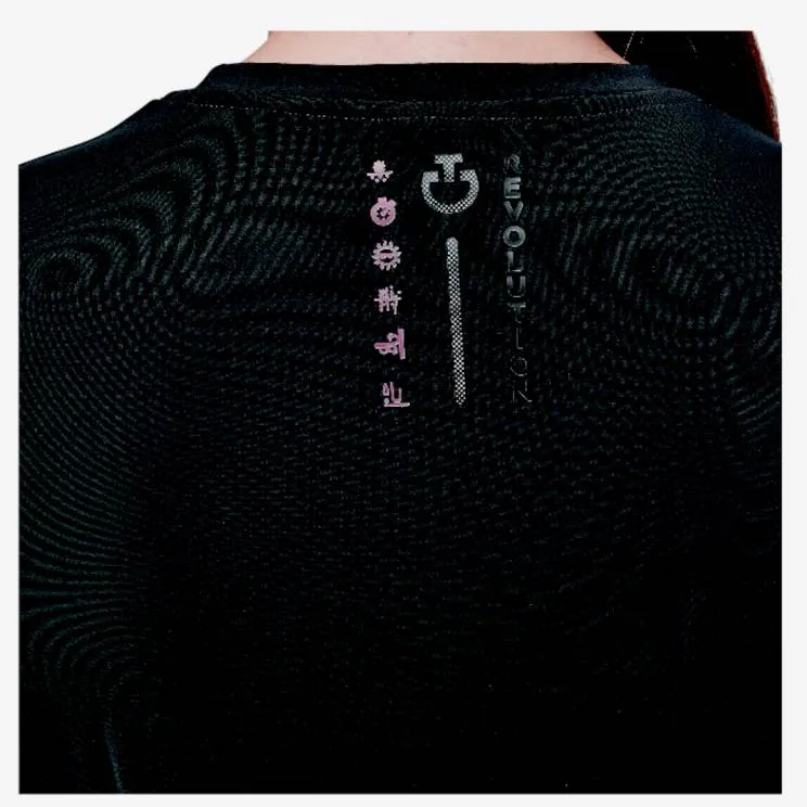 Лонгслив женский R-Evo Mesh Insert, Cavalleria Toscana Италия