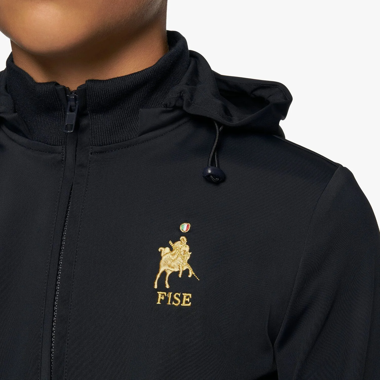 Кофта детская Softshell Fise с капюшоном, Cavalleria Toscana Италия