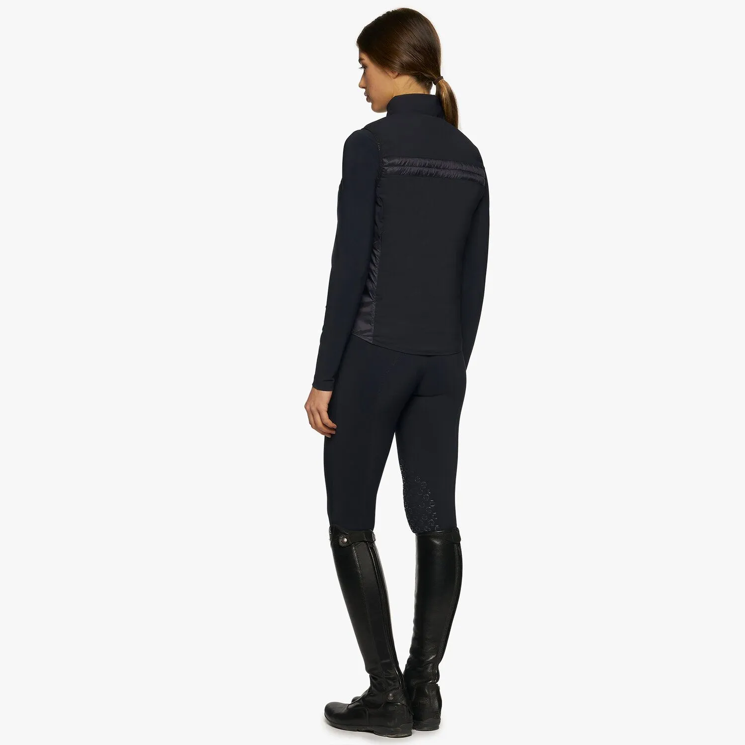 Жилет женский Jersey and Nylon Stripe, Cavalleria Toscana Италия