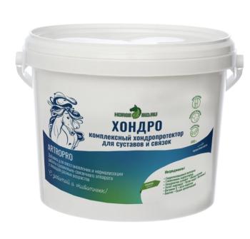 Хондропротектор для суставов и связок «ХОНДРО» 600 гр, Horse Bio Россия