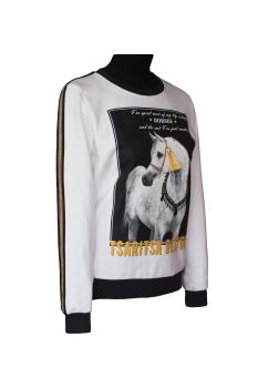 Свитшот женский '' Арабский скакун'' Царица Дизайн