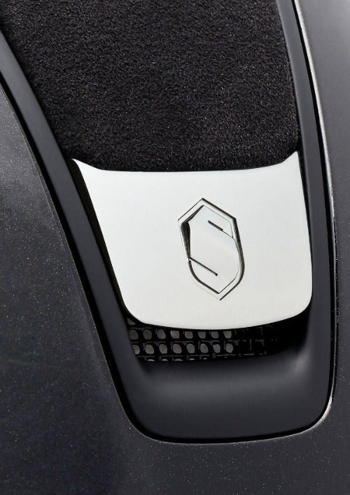 Шлем Miss Shield Shadowmatt V2, топ замшевый, Samshield Франция