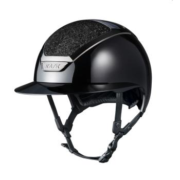 Шлем Star Lady Pure Shine глянцевый, кристальное покрытие Swarovski,Kask Италия 