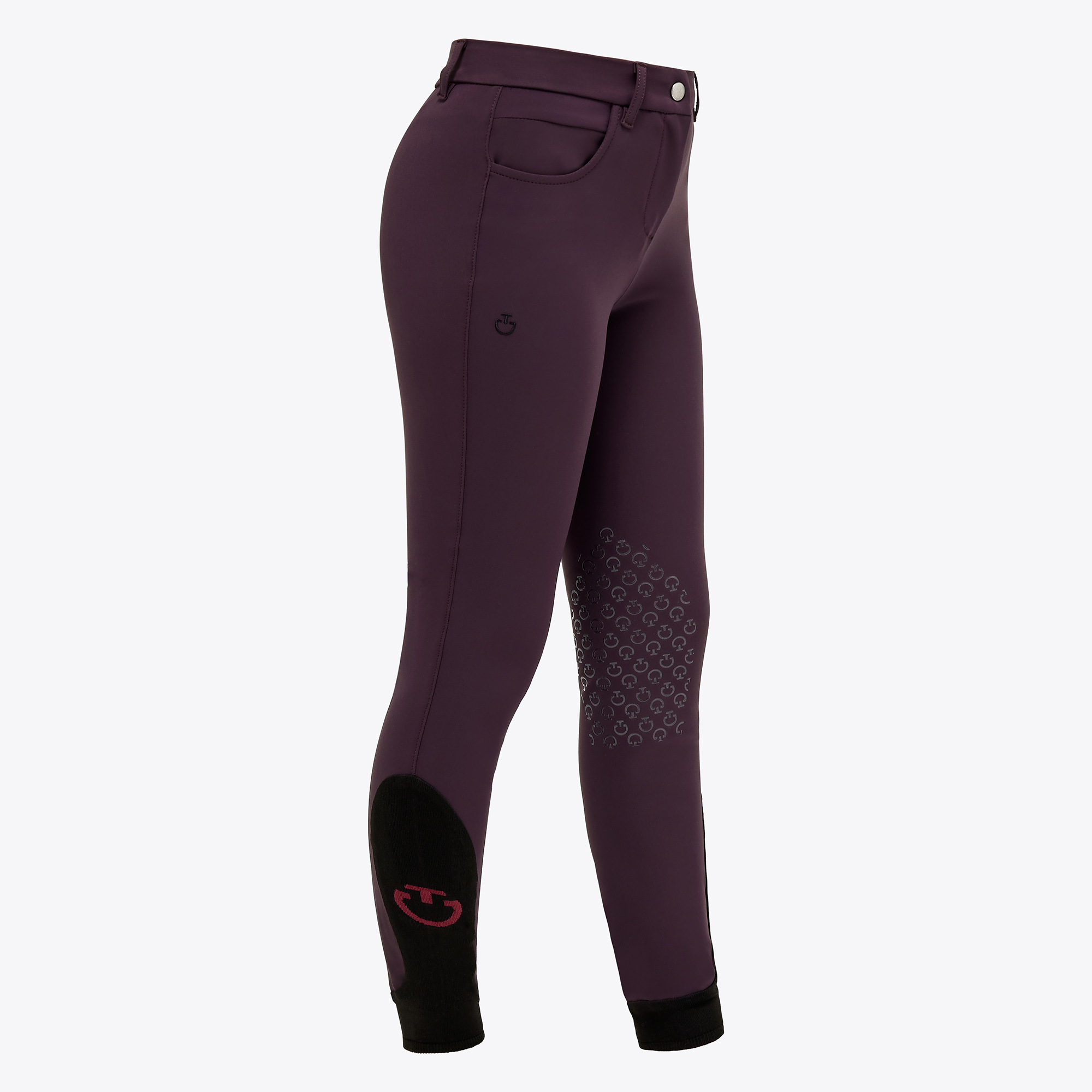 Бриджи для девочки Color Grip, коленная силиконовая лея, Cavalleria Toscana Италия