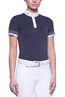 Рубашка женская для выступлений Jersey Piquet, короткий рукав, Cavalleria Toscana Италия