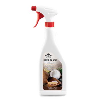 Мыло для изделий из кожи Curium soap, 500 мл., с глицерином, ланолином, кокосовым маслом, Veredus 