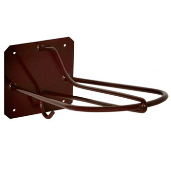 Кронштейн для седла с крючком внизу, металлический, бордовый, La Gee Франция