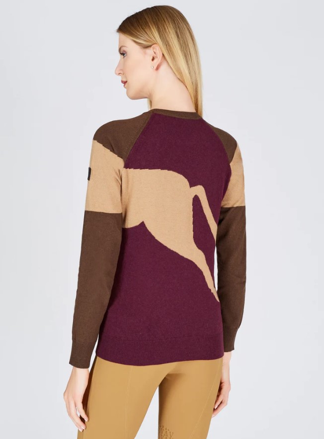 Свитер женский Demonte, круглый ворот, Vestrum Италия