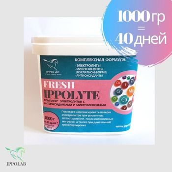 Электролит Ипполайт фреш, 1 000 гр, IPPOLAB Россия