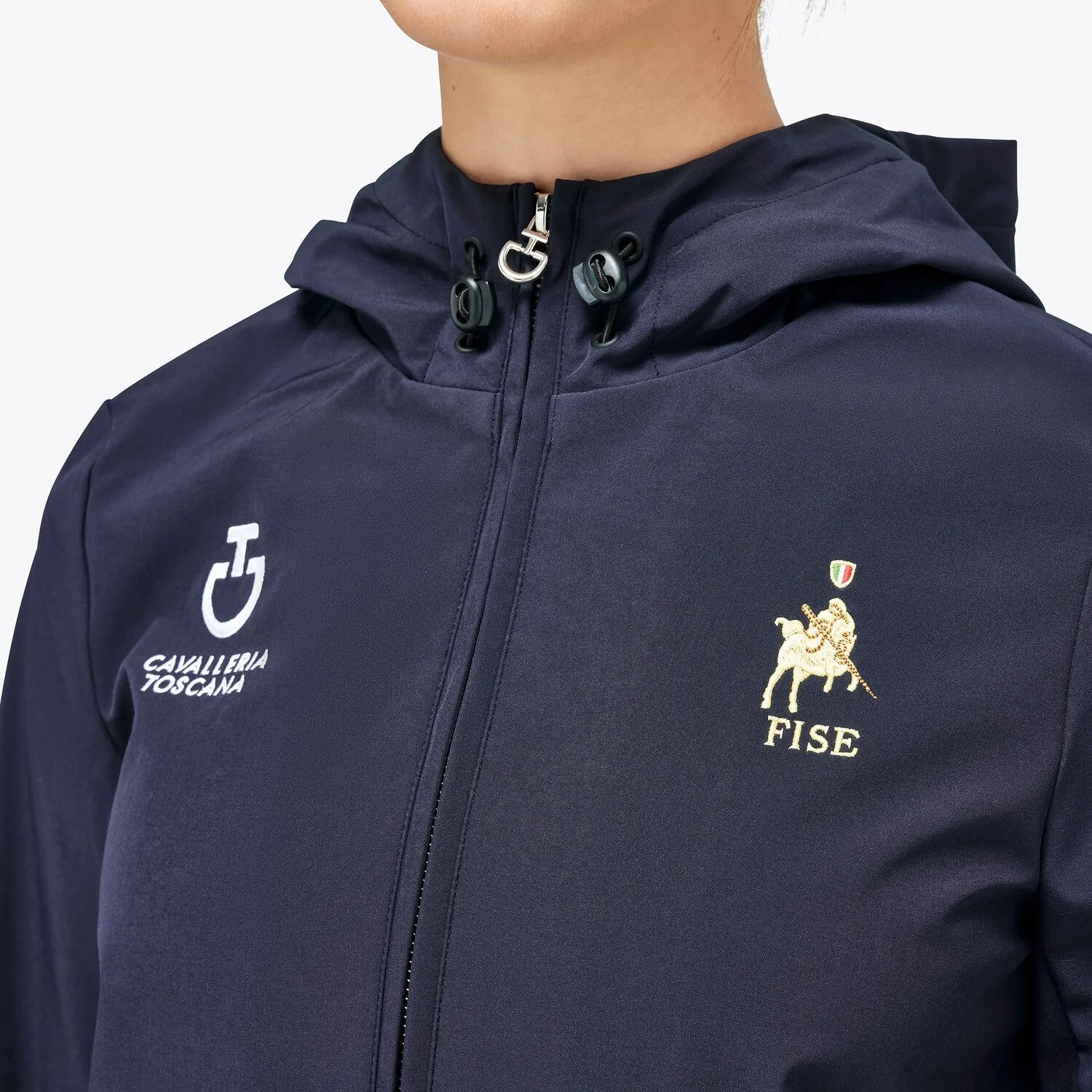 Кофта женская Fise Softshell (М), с капюшоном, Cavalleria Toscana Италия