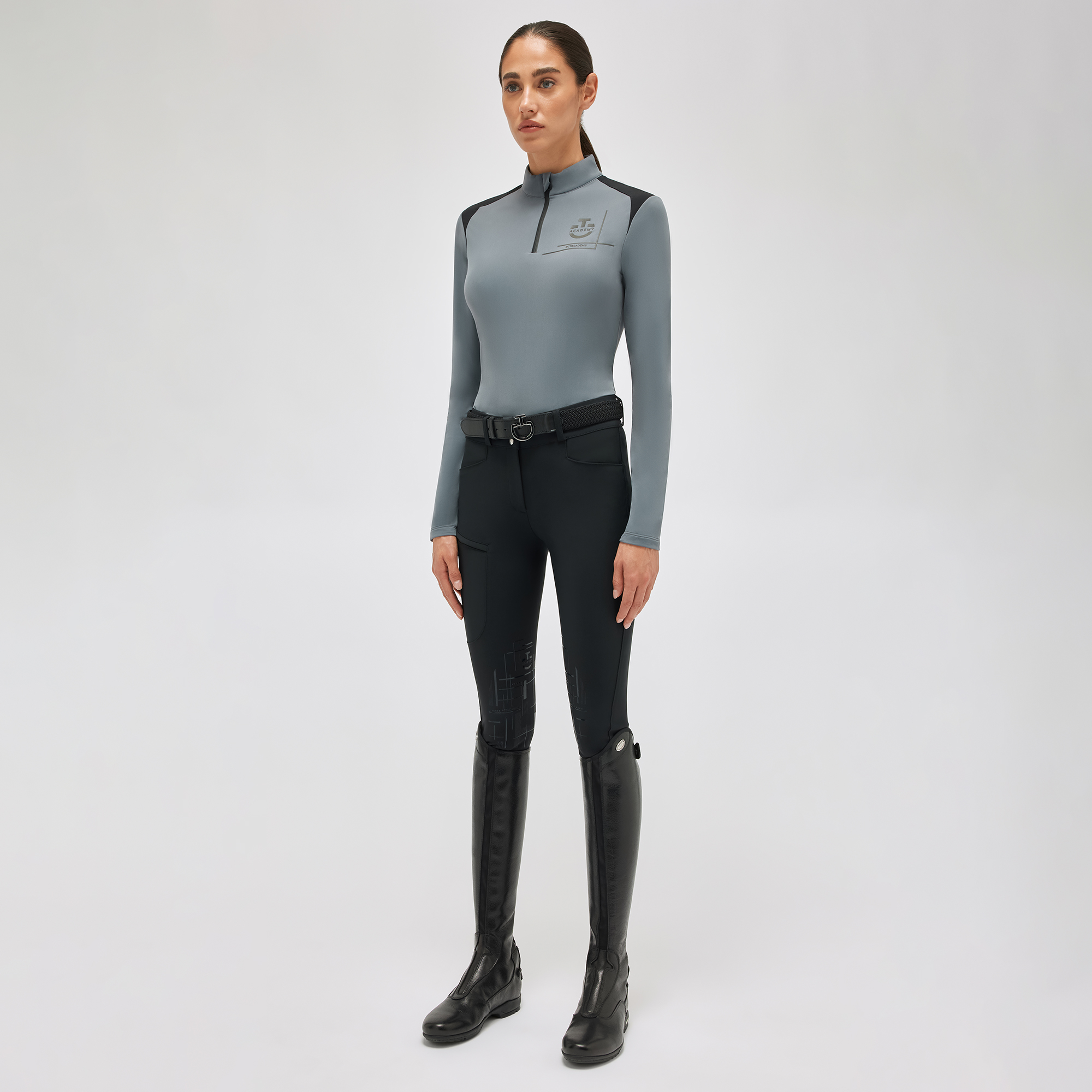 Водолазка женская CT Academy Jersey Fleece, Cavalleria Toscana Италия