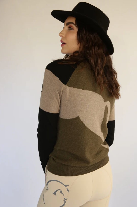 Свитер женский Demonte, круглый ворот, Vestrum Италия