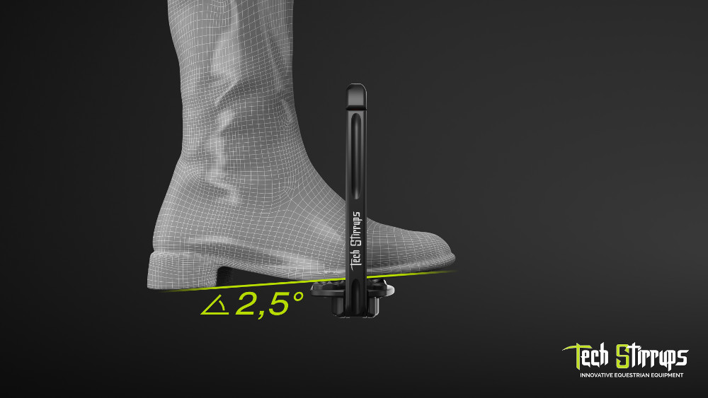 Стремена выездковые Venice Sloped, Tech Stirrups Италия