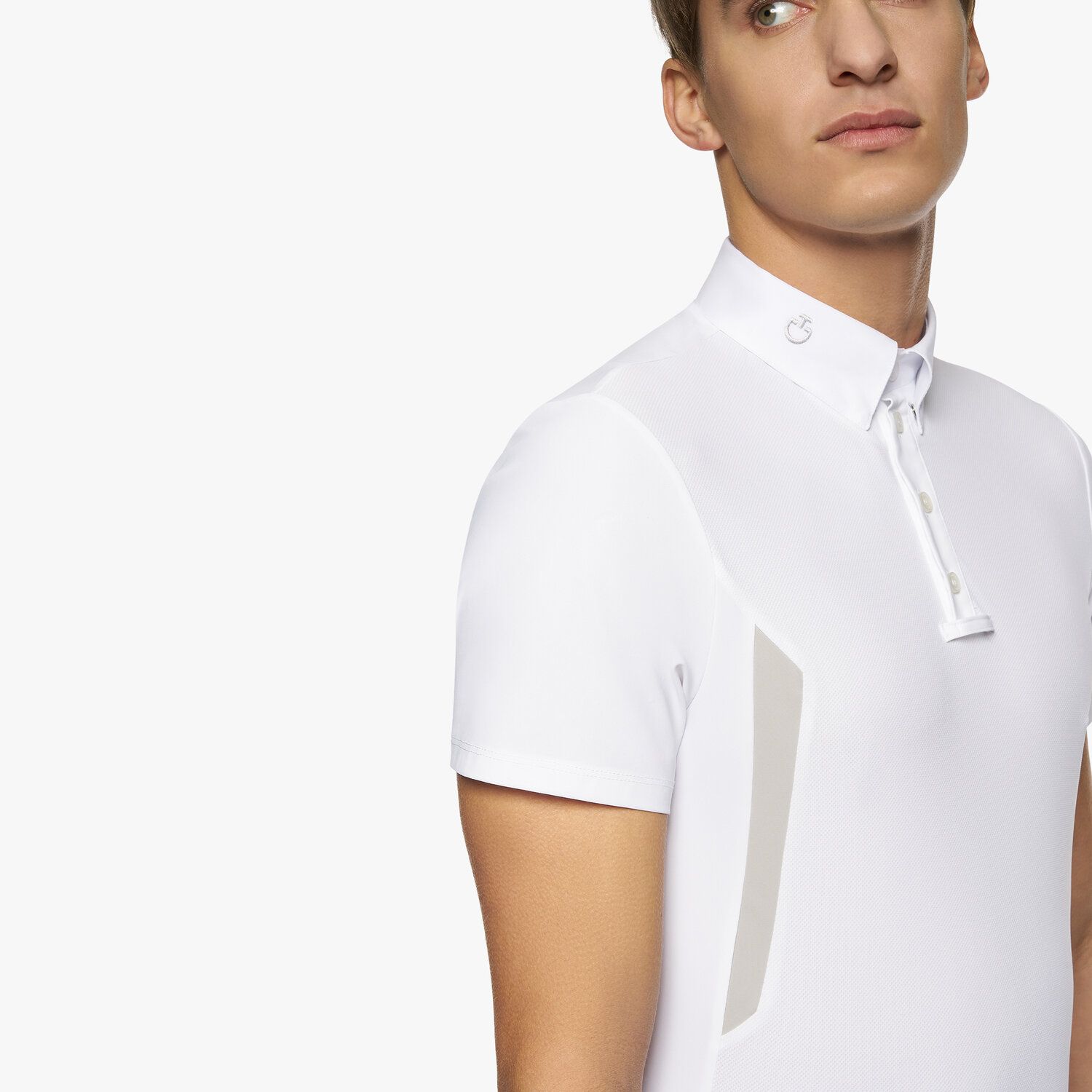 Рубашка-поло мужская Tech Jersey Button, короткий рукав, Cavalleria Toscana Италия