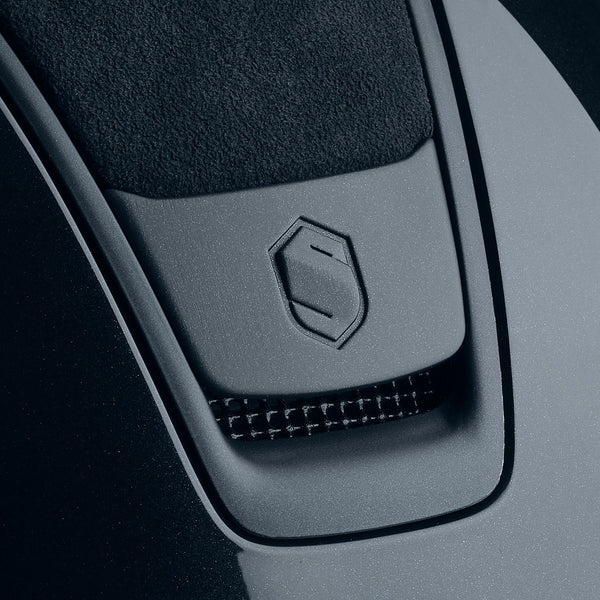 Шлем Miss Shield Shadow Glossy V2, глянцевый, топ замшевый, Samshield Франция 