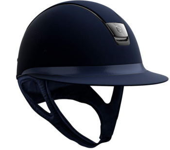 Шлем Miss Shield Shadowmatt Dressage, полностью матовый, рамка хром, Samshield Франция