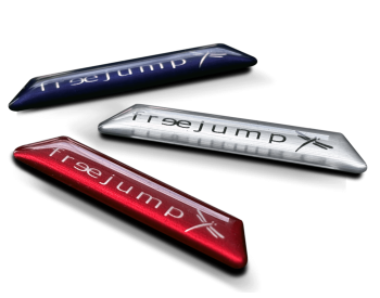 Стикеры для стремян - Российский флаг,Free Jump Франция