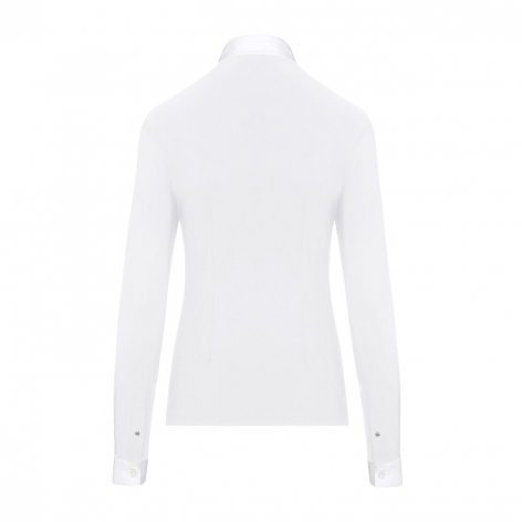 Рубашка-поло женская Pleated Jersey, длинный рукав, Cavalleria Toscana Италия